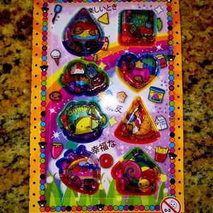 Liquid Stickers! Kawaii Style